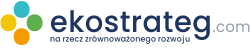 logo platformy zarządzania danymi środowiskowymi ekostrateg